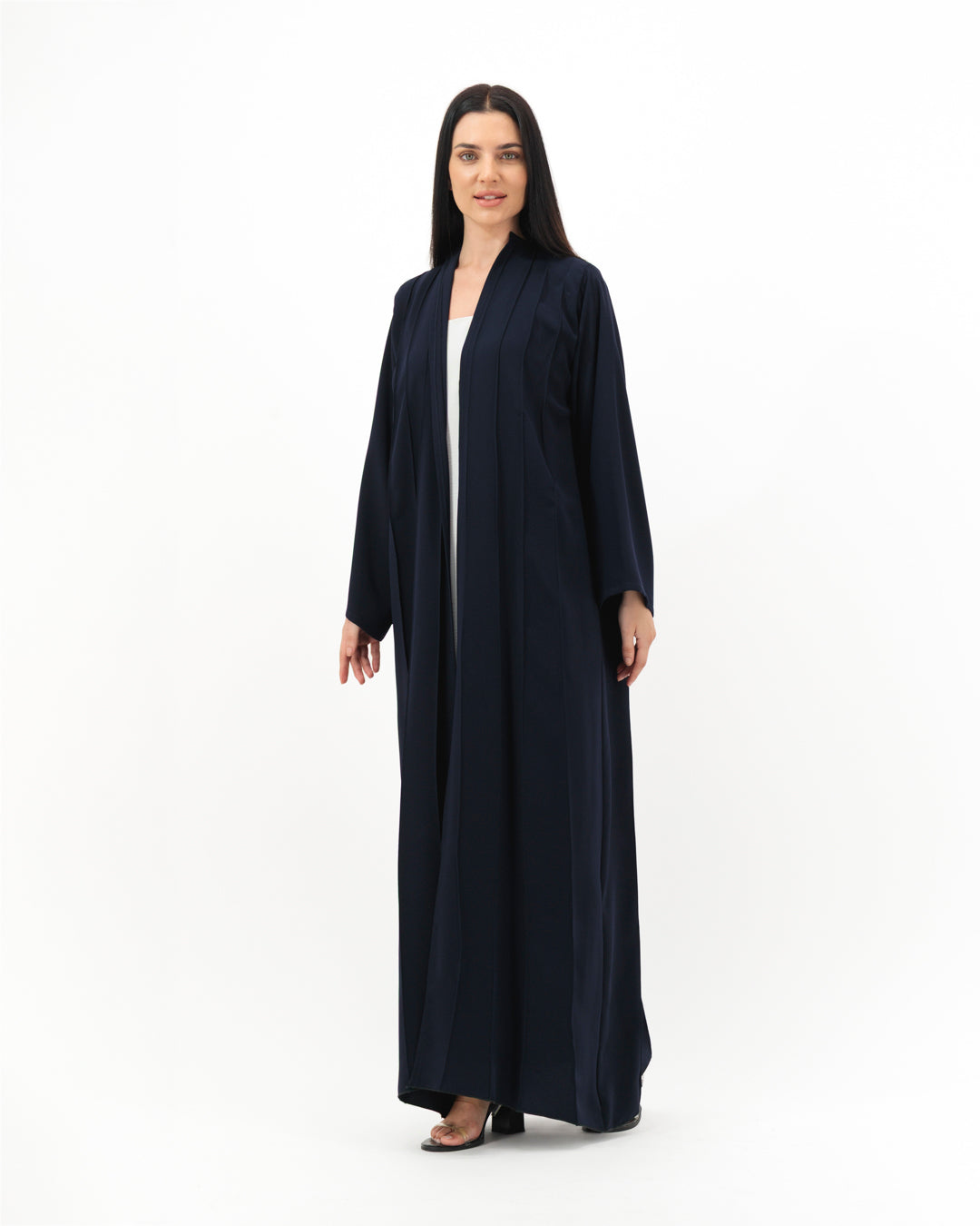 Lined Navy Blue Abaya