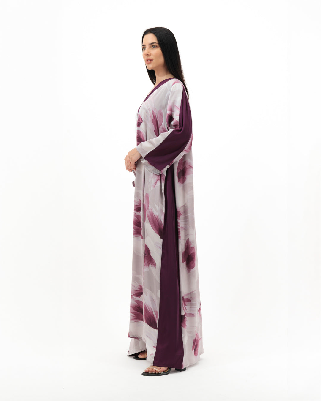 Purple Kaftan Dress