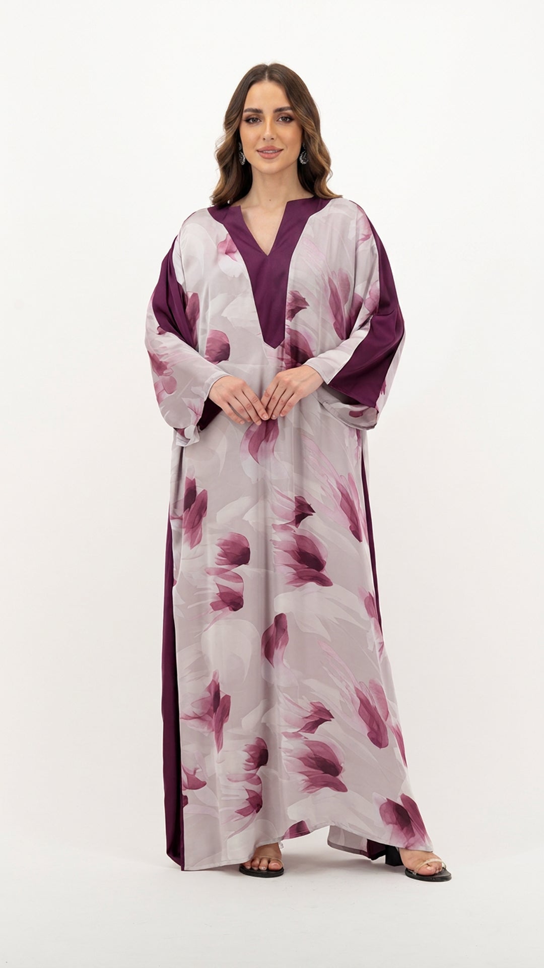 Purple Grey Dress