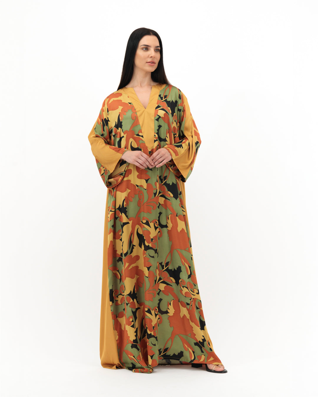 Bronze Orange Dress