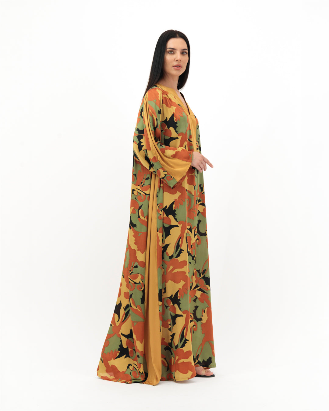 Bronze Orange Dress