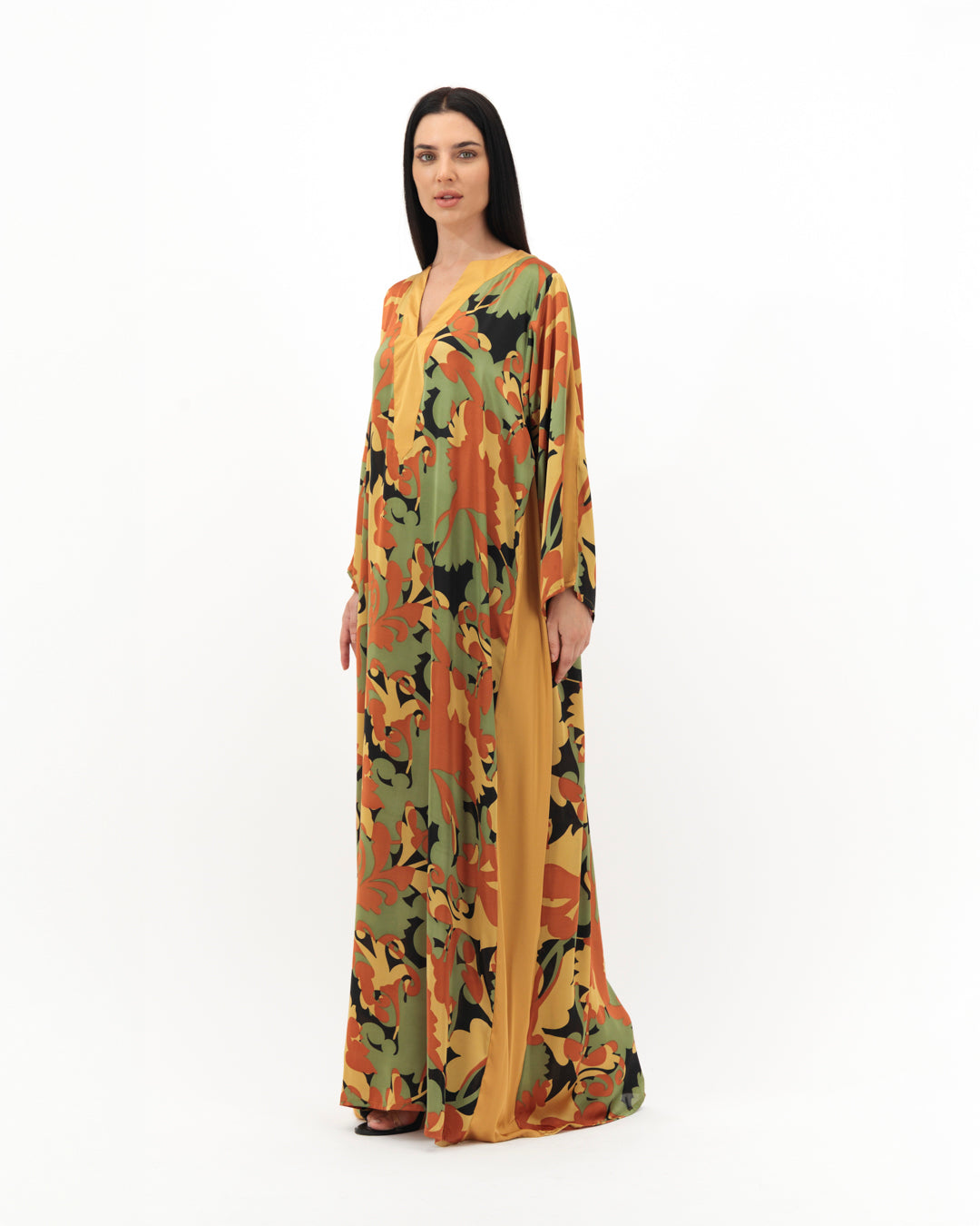 Bronze Orange Dress