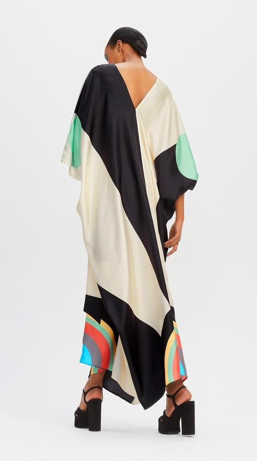 Multi-Color Tie Kaftan