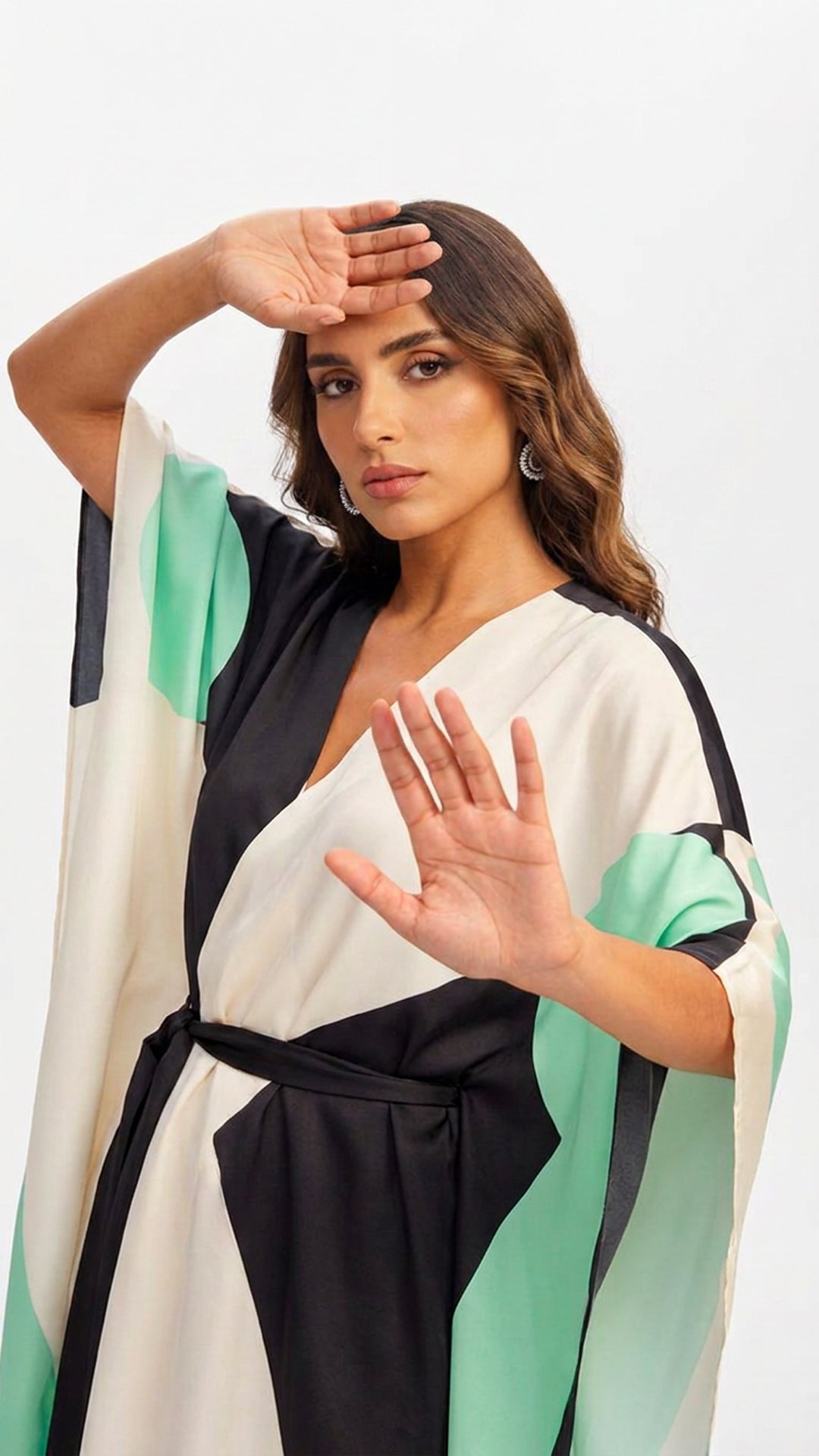 Multi-Color Tie Kaftan