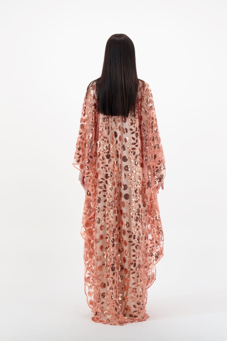 Rose Gold Emballished Kaftan